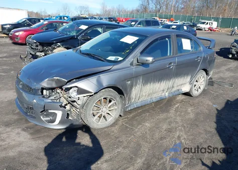 2017 Mitsubishi Lancer Es из США, поврежденный, VIN JA32V2FWXHU012967